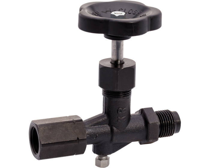 Carbon steel high pressure valve for pressure gauge 1392 1/2''